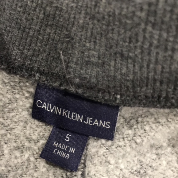 Calvin Klein Jeans Boy Fleeced Joggers 5 - Picture 3 of 3